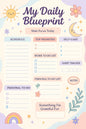 Balance Your Day – 31-Page Daily Planner for Mindful Living